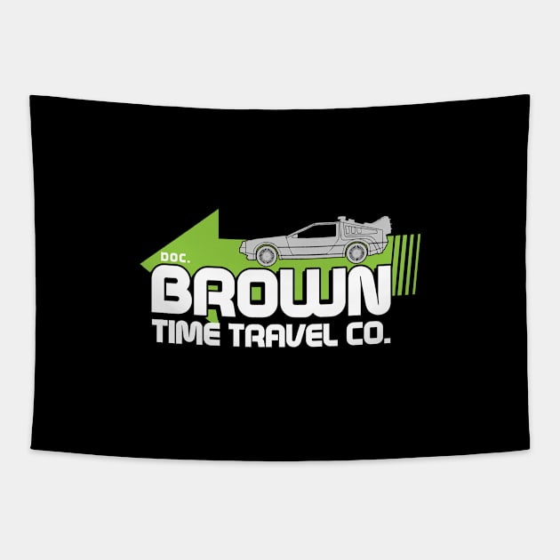 Back to the Future Dr. E. Brown Tapestry by EdSan Designs