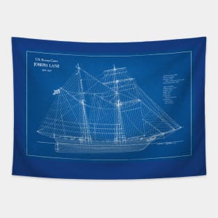 United States Revenue Cutter Joseph Lane - AD Tapestry