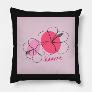 Hibiscus Pillow