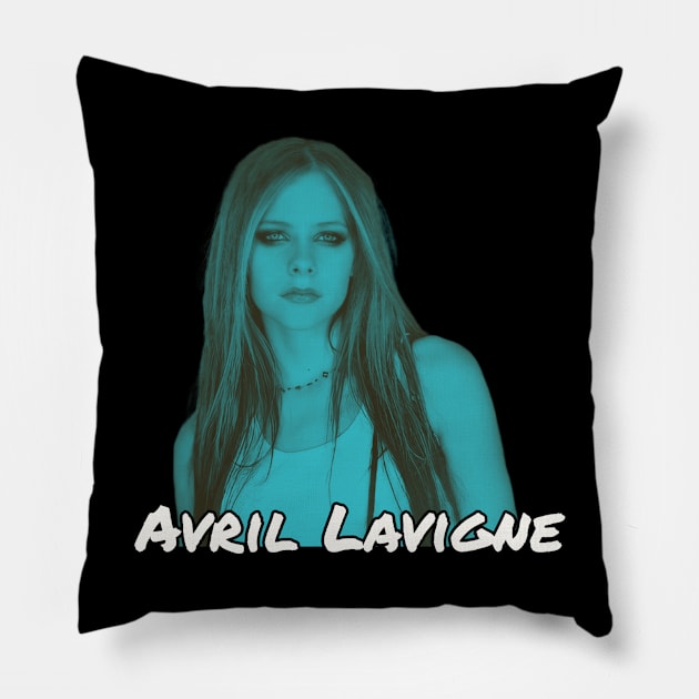 Retro Lavigne Pillow by Defective Cable 