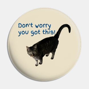 Don’t Worry You Got This (kitty) 2 Pin