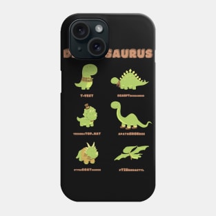 DANDYSAURUS - Dark Version Phone Case