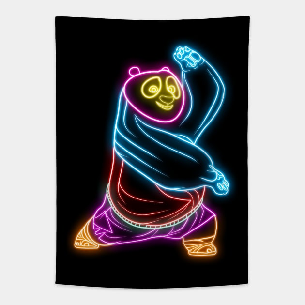 Kungfu Panda Tapestry by San Creative