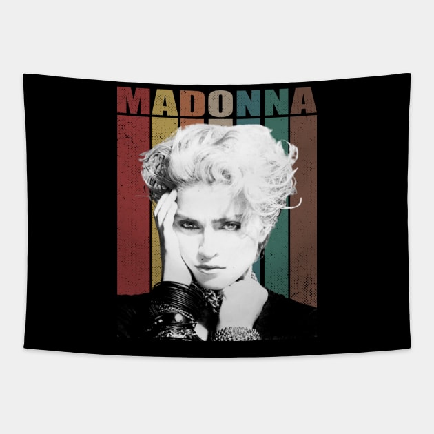 Like a Rebel Heart Iconic Madonnas Moments Tee Tapestry by Church Green