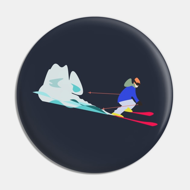 Ski Pin by hollymcneilly8