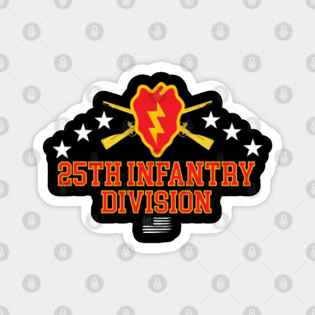 Us Army 25th Infantry Division 25th Infantry Division Magnet Teepublic