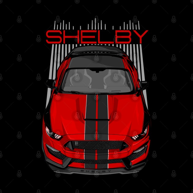 Shelby GT350 - Red & Black by V8social