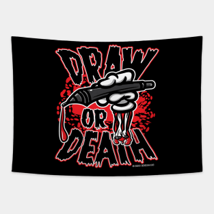 Draw or Death Tapestry