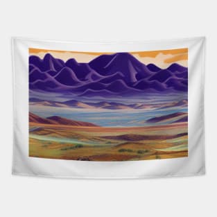 Mongolia Landscape Tapestry