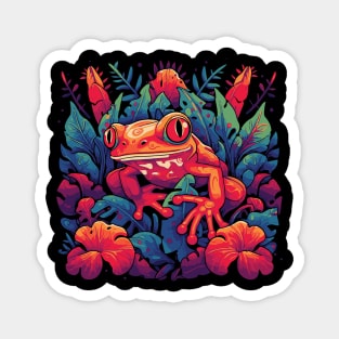 Goth Poison Jungle Frog Magnet