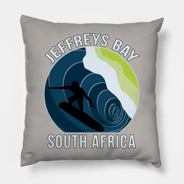 Jeffreys Bay South Africa Pillow by DiegoCarvalho