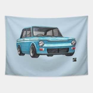 Geo3Doodles Hillman Imp Doodle Tapestry