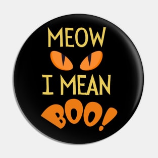 Meow! I mean BOO! Pin