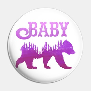 Baby Bear (Pink) Pin