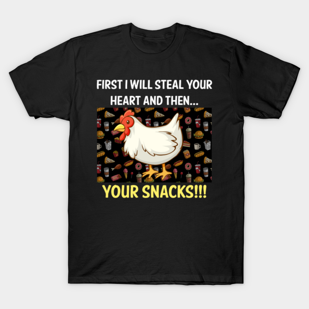 Discover Steal Heart Chicken 02 - Chicken - T-Shirt