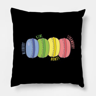 Rainbow Macaroons Pillow