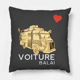 Voiture Balai Pillow