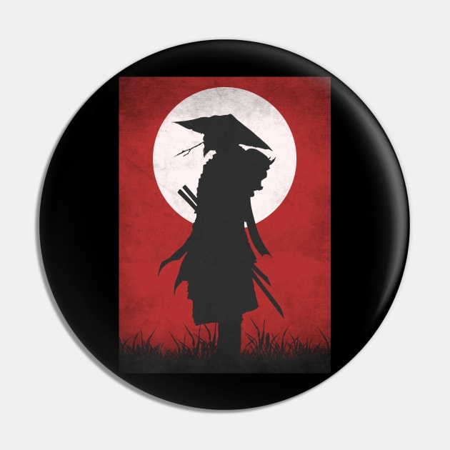 Samurai Pin by saufahaqqi