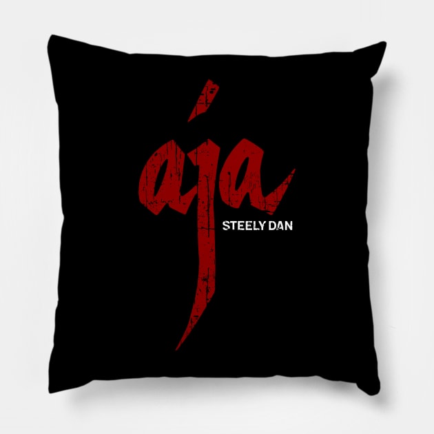 Steely Dan Aja Vintage Pillow by Mesrabersama