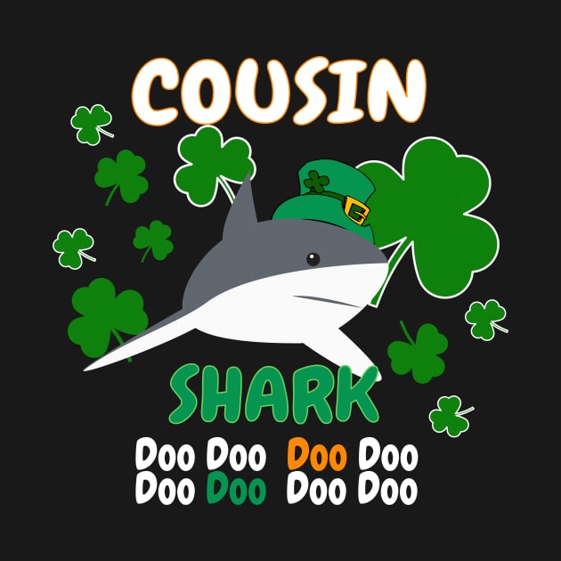 Cousin Shark Doo Doo St Patrick's Day . by LisaLiza