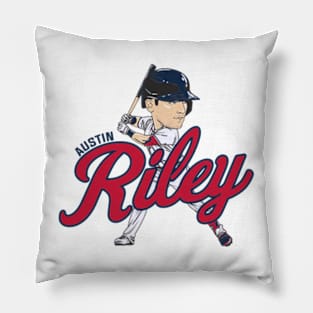 Austin Riley Caricature Pillow