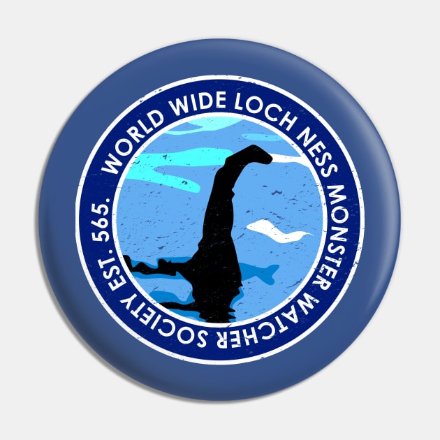 Nessie Watchers Pin by nickbeta