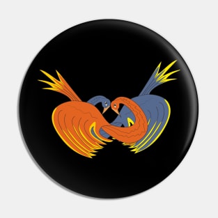 Two birds Pin