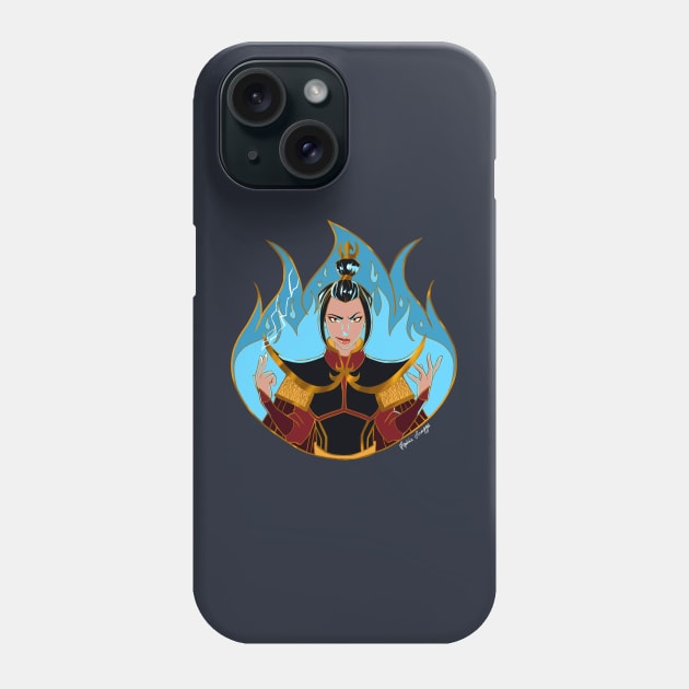 Fire Lord Azula Phone Case by SophieScruggs
