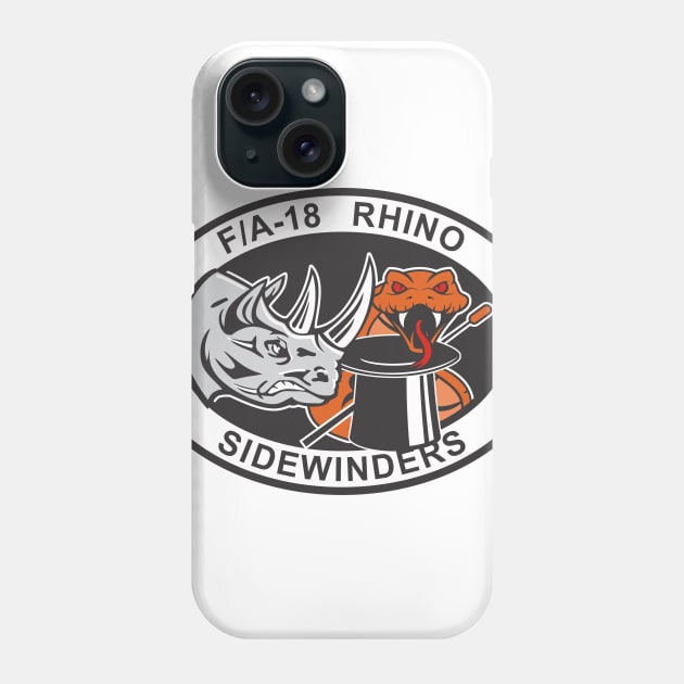 VFA-86 Sidewinders - Rhino Phone Case by MBK