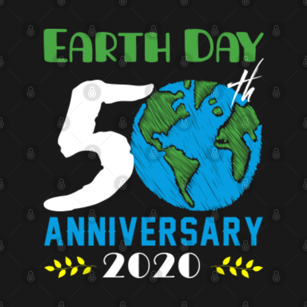 Earth Day 50th Anniversary 2020 - Earth Day 2020 - Hoodie ...