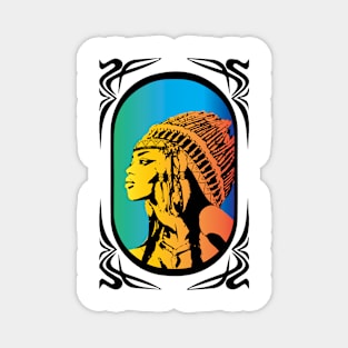 Native American Vibes Magnet