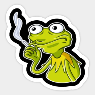 Kermit Supreme Stickers Teepublic
