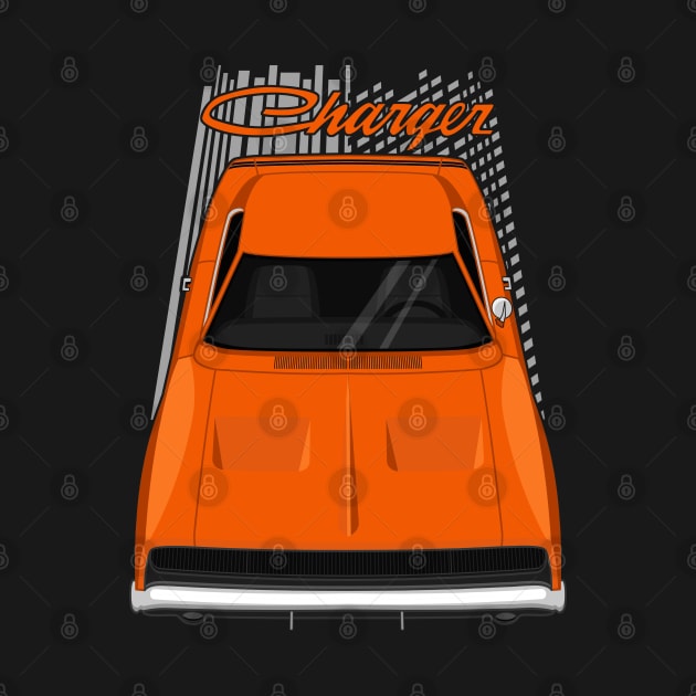 Dodge Charger 1968 - Orange by V8social