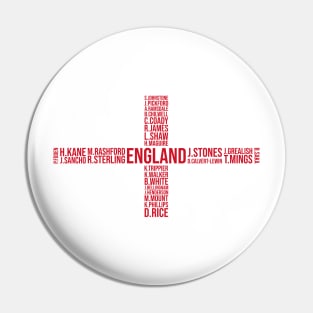 England Football Team 2021 Pin