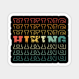 Hiking Mirror Words Magnet