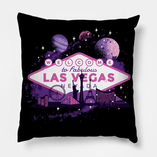 Welcome To Fabulous Las Vegas Pillow by MajorCompany