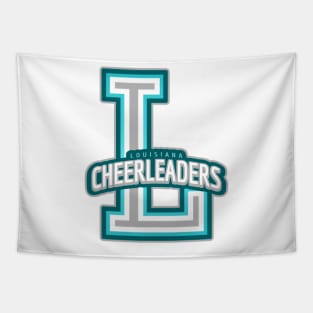 Louisiana Cheerleader Tapestry