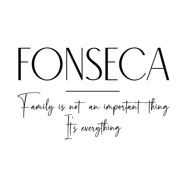 Fonseca Family, Fonseca Name, Fonseca Middle Name by Rashmicheal