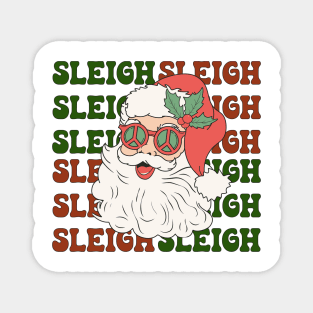 Sleigh Santa Sleigh Magnet