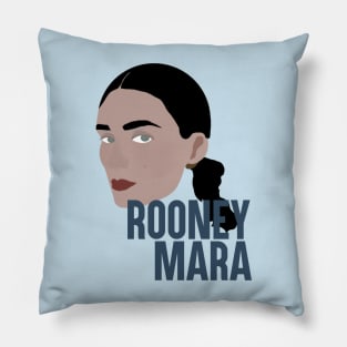 Rooney Mara Head Pillow