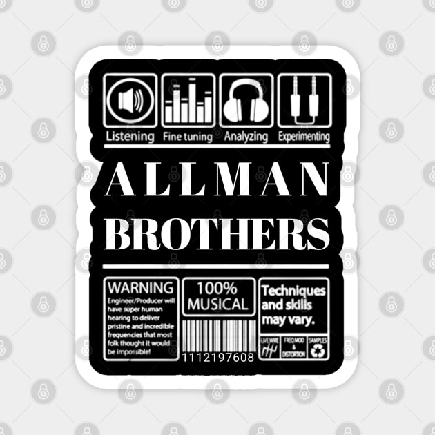 Allman brothers Magnet by Scom