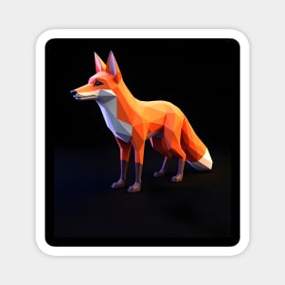 Cute Red Fox Magnet