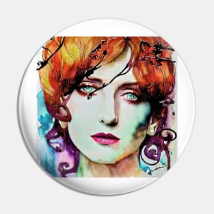 Florence in watercolors Pin