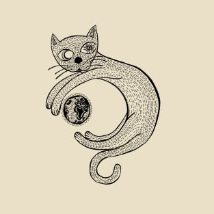 The Universe is a Cat T-Shirt