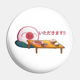 Japanball Itadakimasu! - Countryballs Pin