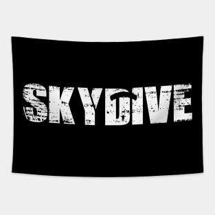 Distressed Look Skydiving Gift For Skydivers Tapestry