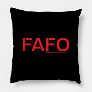 FAFO Pillow