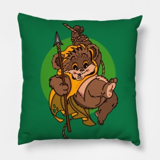 swinging bear Pillow