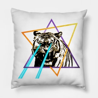 Laser Tiger Pillow