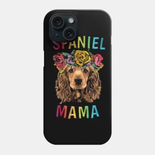 Spaniel flower Phone Case